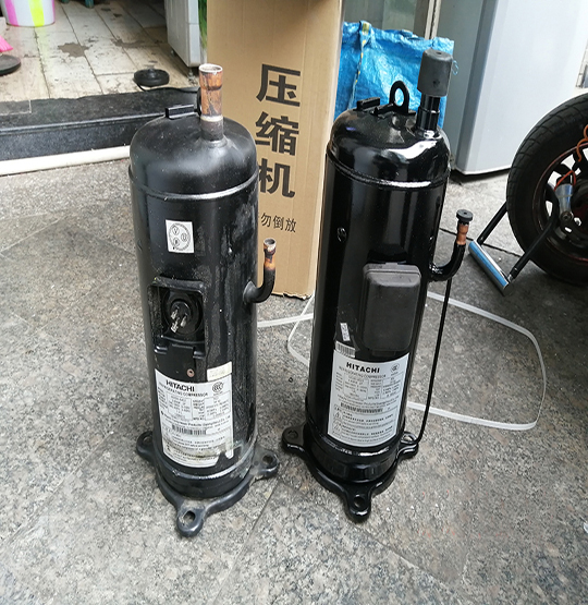 阿荣中央空调压缩机的更换维修